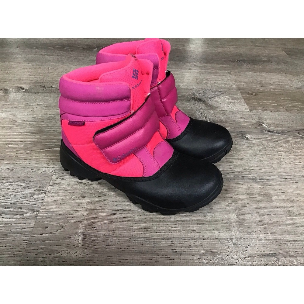 Columbia Rope Tow Youth Girls Size 7 EUR 39 Pink Winter Boots BY2736